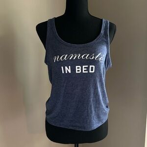 Victorias Secret Sleep Tank Top 'Namaste in Bed'